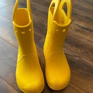 Croc rain boots